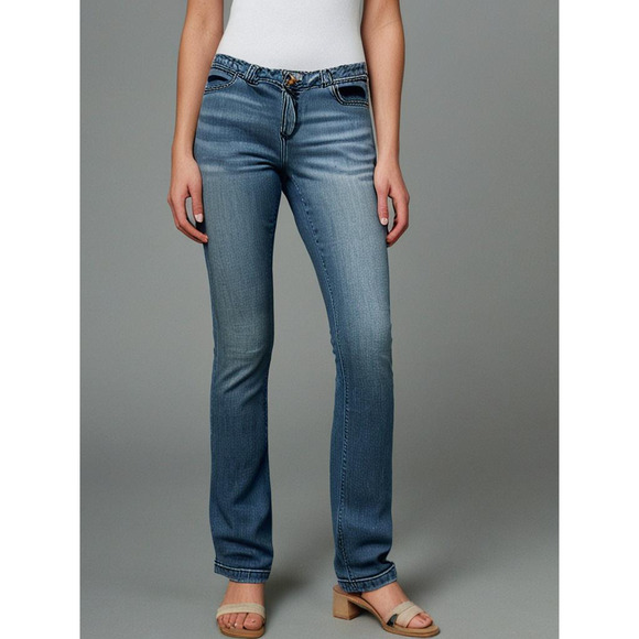 wonder nation Denim - Wonder Nation Girls Skinny Mid Rise Jeans Blue Denim Cotton Blend - SIZE 16